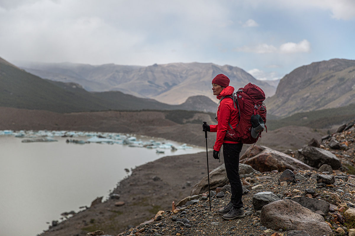 Outdoor Research Aspire Super Stretch Jacket (overlooking lake)